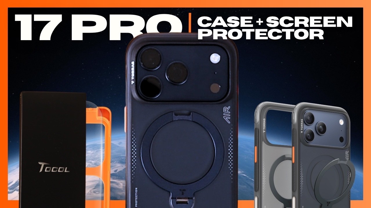 Torras Ostand Q3 Air Case and TOCOL Screen Protector Install and Preview
