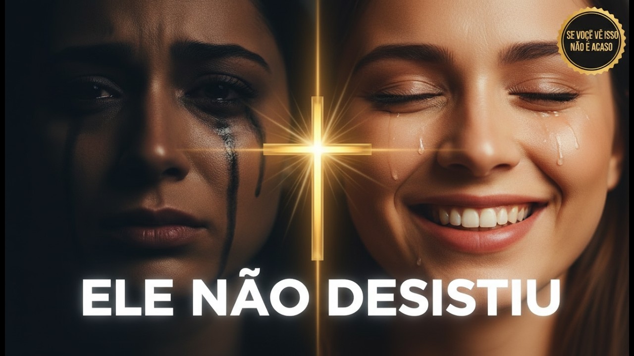 Ele Não Desistiu de Mim 🙏 Música Gospel Motivacional de Adoração | Louvor Emocionante 2026
