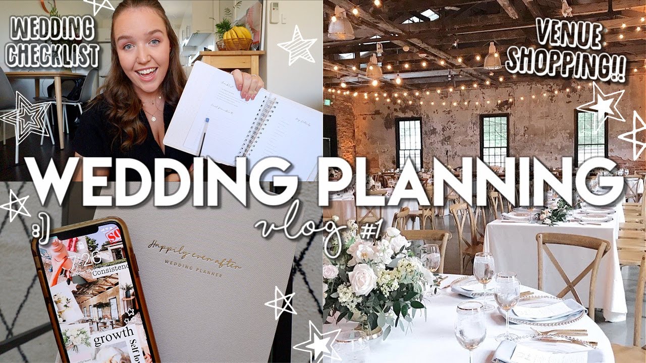 WEDDING PLANNING EP. 1 | choosing our venue + wedding checklist 💍