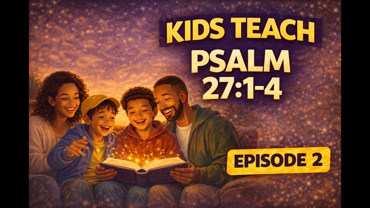 Kids Teach the Verse | Psalm 27:1-4 Family Memory Verse Challenge Episode 2