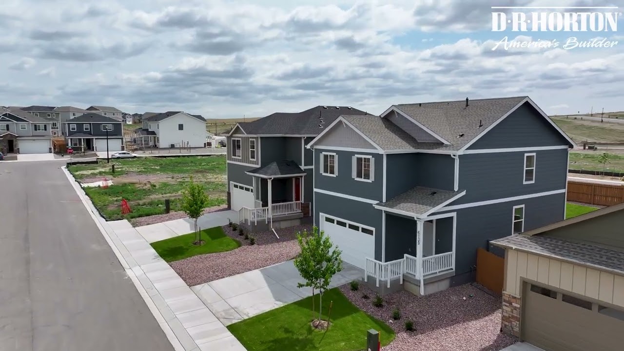 The Ridge at Lorson Ranch in Colorado Springs | Drone Tour | New Homes by D.R. Horton