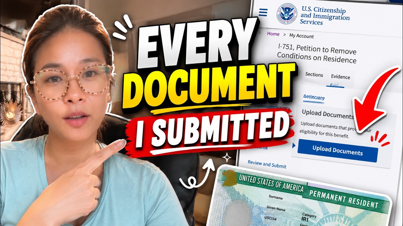 How to File Form I-751 Online | My Complete Evidence Checklist