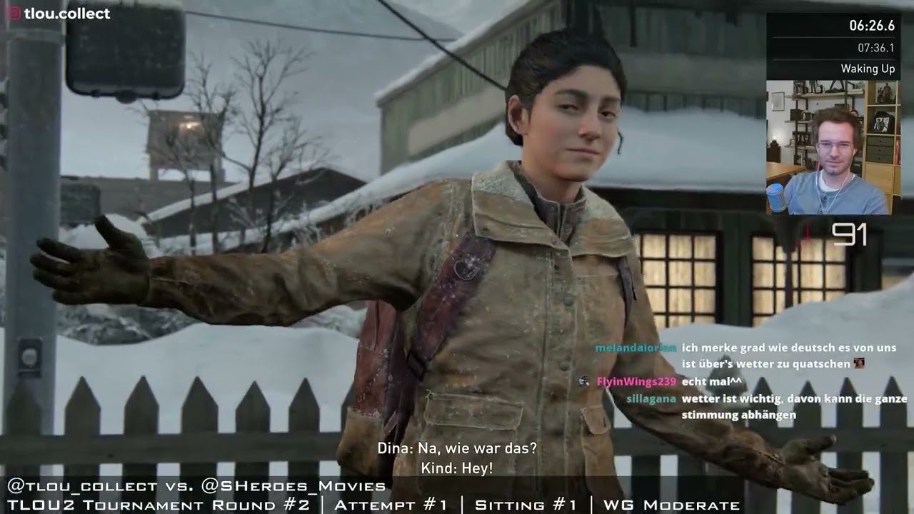 TLOU2 | Tournament Round #2 | Attempt #1 | Sitting #1 | Moderate | TLOUTour25 | @tlou_collect vs. @S