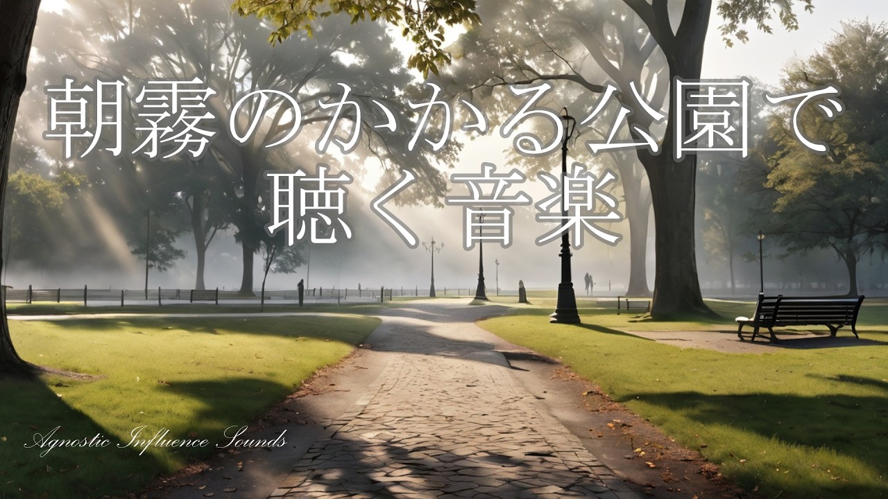【BGM】朝霧がかかる公園で聴く音楽