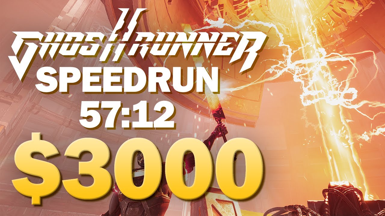 The $3000 Ghostrunner 2 Speedrun (Any% Unrestricted 57:12) [FWR]