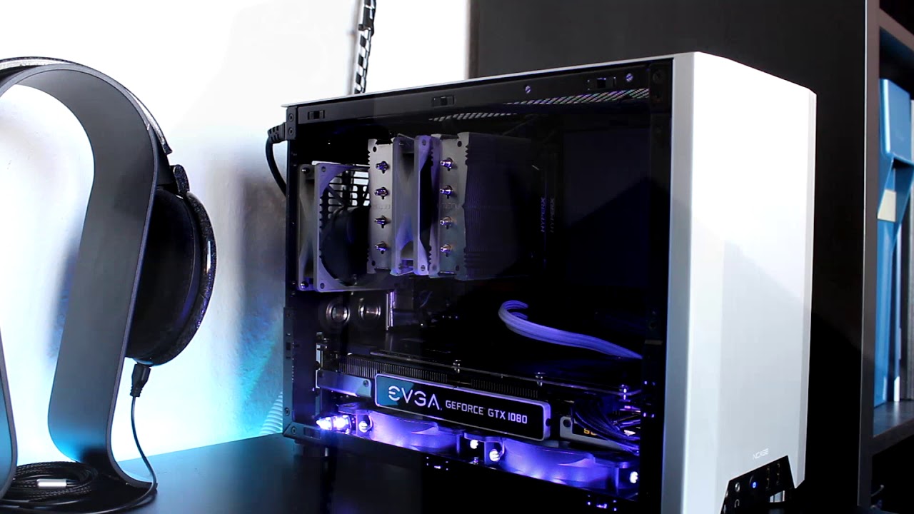 NCase M1 build with Tempered Glass Mod