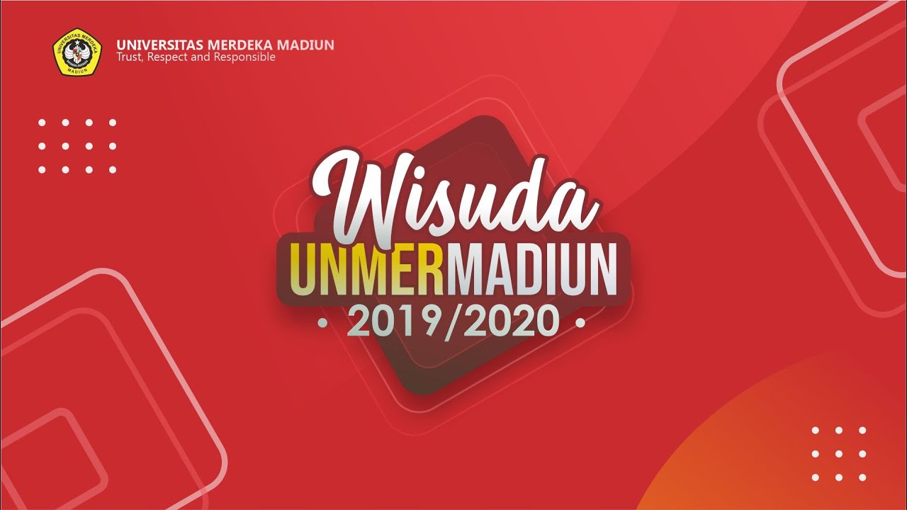 Live  WISUDA ONLINE UNMER MADIUN  2019/2020