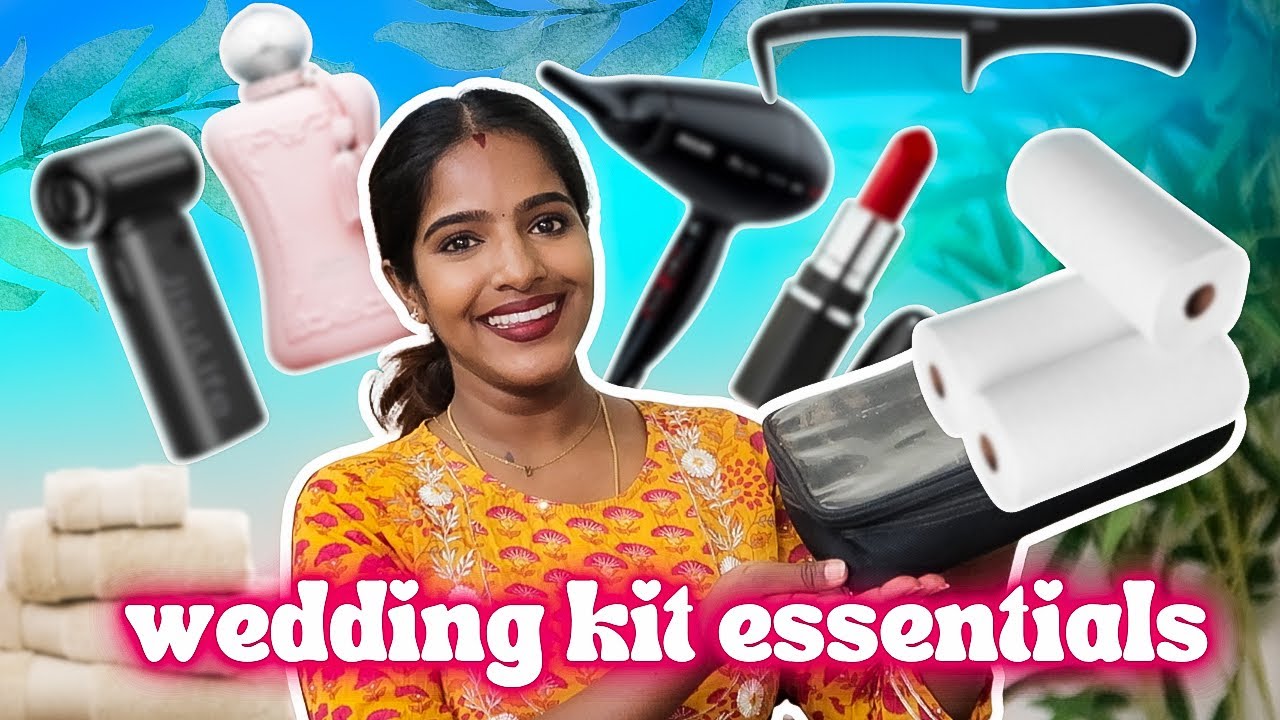 My Bridal Survival Kit-WHAT I PACKED IN MY WEDDING ESSENTIALS BAG😉💼?