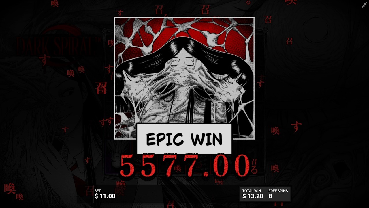 FOUR BONUS on DARK SPIRAL! - Hacksaw Gaming #dark #spiral #ripcity #rip #hacksaw #gaming #epic #slot