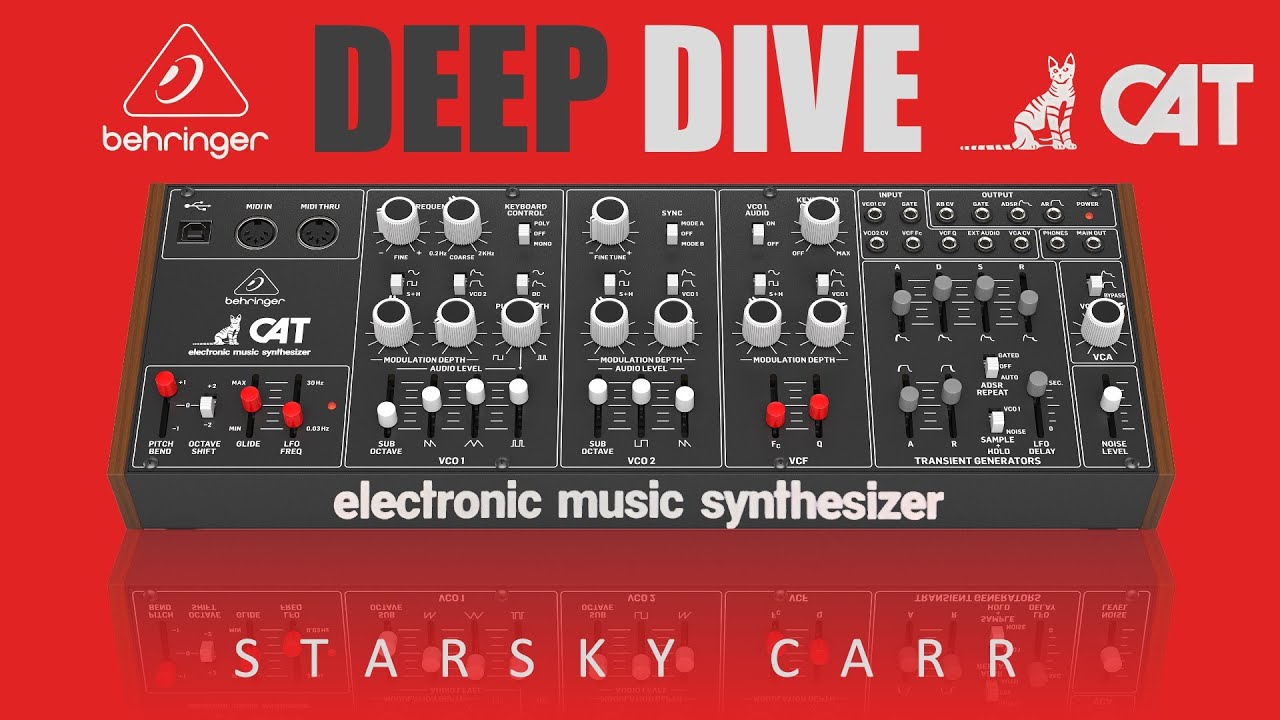 Behringer CAT Deep Dive: обзор, пошаговое руководство и демонстрация