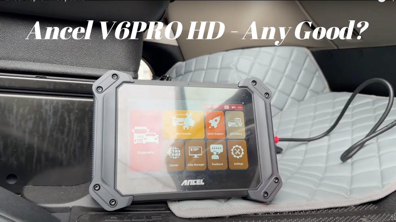 Ancel V6PRO - HD - All in One Truck And Car Diagnostic Tool - 25 Reset Functions