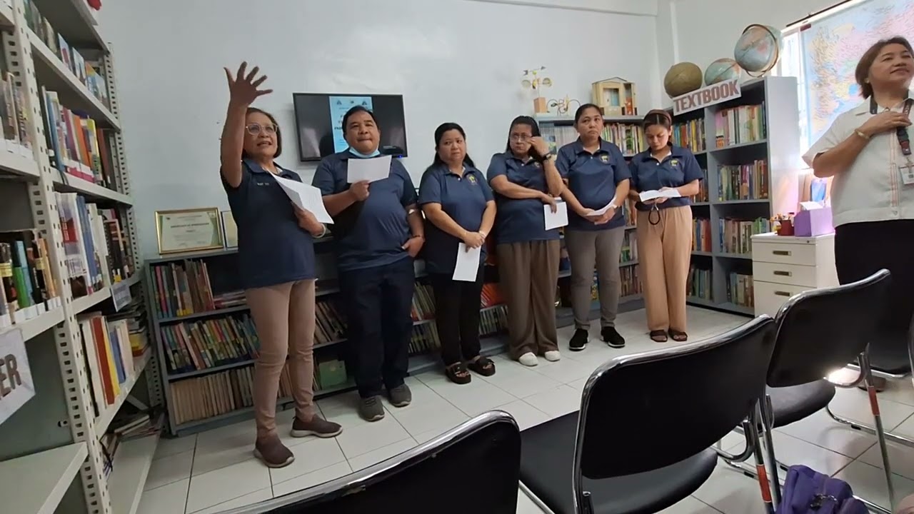 * Induction of Officers l Friends of the Library Veterans Village