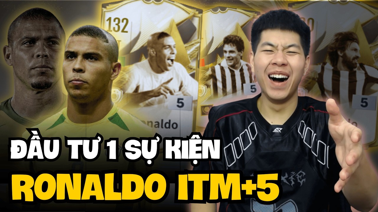 TỐI ƯU DÒNG TIỀN #26: EM BẢO TÀI TRỢ 1 VÒNG SỰ KIỆN KÈM SIÊU KÈO CHINH PHỤC RONALDO ITM +5 BÙNG NỔ