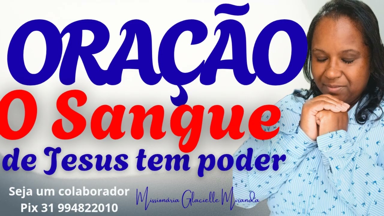 14/03/2026 O SANGUE DE JESUS TEM PODER COM MISSIONÁRIA GLACIELLE MIRANDA @glaciellemiranda 