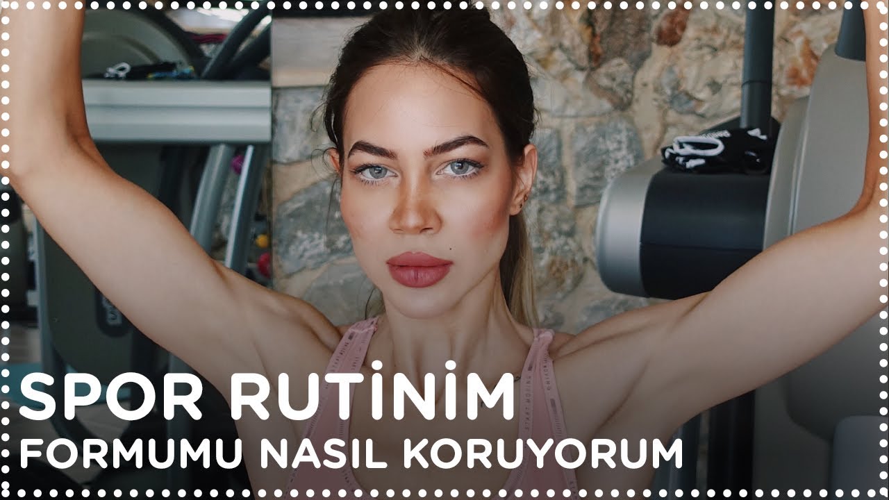 SPOR RUTİNİM | Fitness | Evde Yapılabilecek Hareketler
