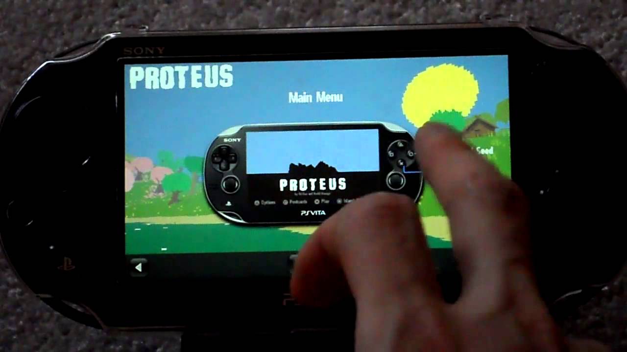 Review Proteus PSN Playstation Vita Plus FREE Curve Studios Game
