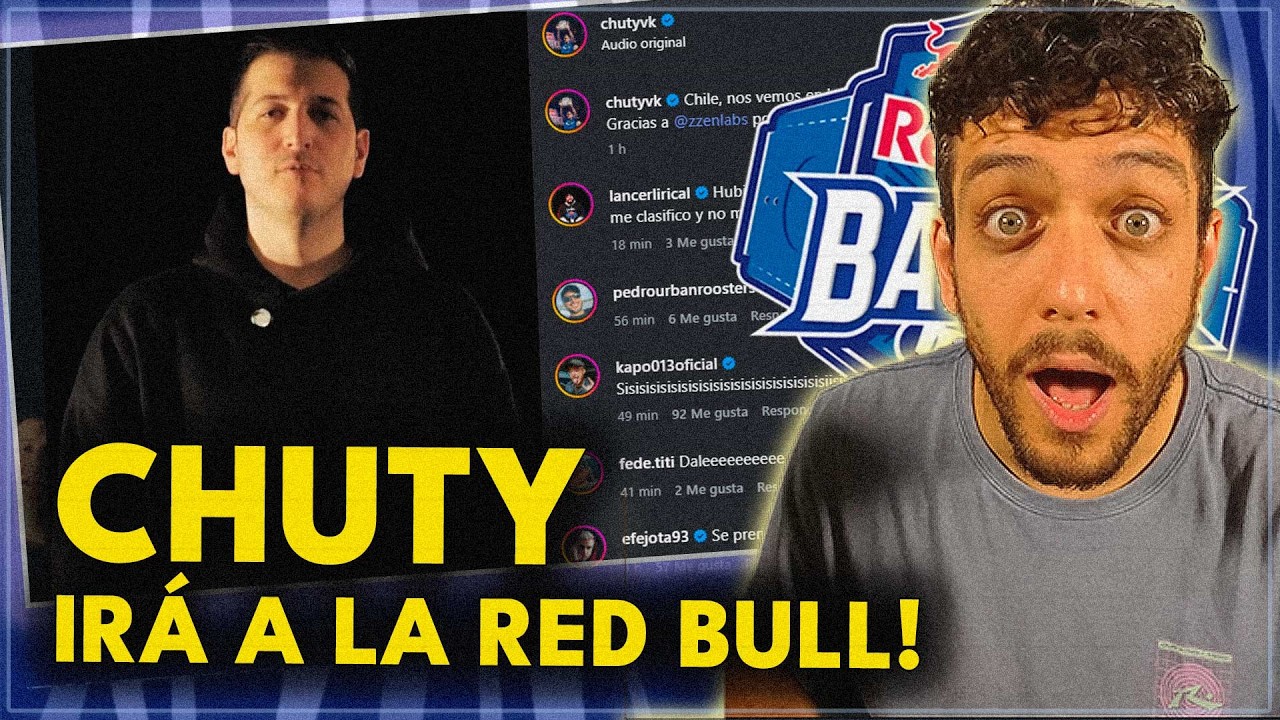 CHUTY ANUNCIO QUE VA A LA RED BULL INTERNACIONAL ✅