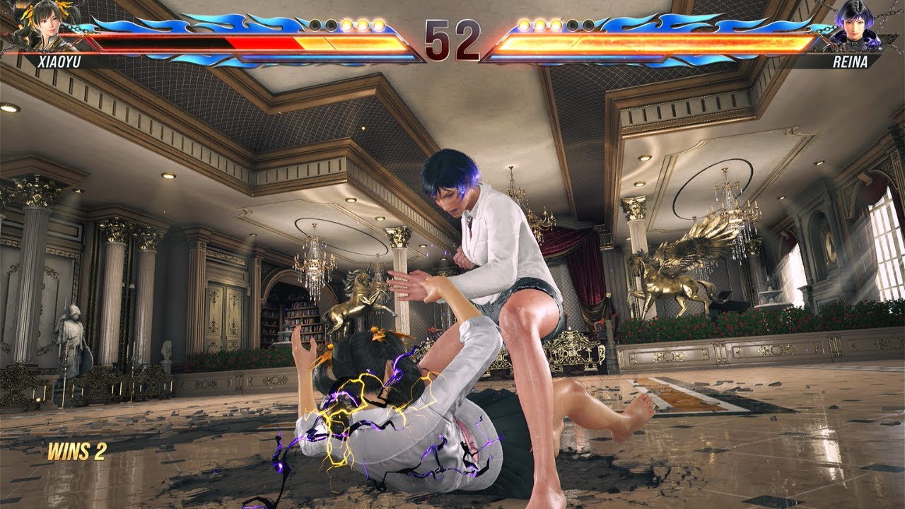Tekken 8 Xiaoyu School Uniform(Barefoot) Vs Reina School Uniform Suit(Barefoot)