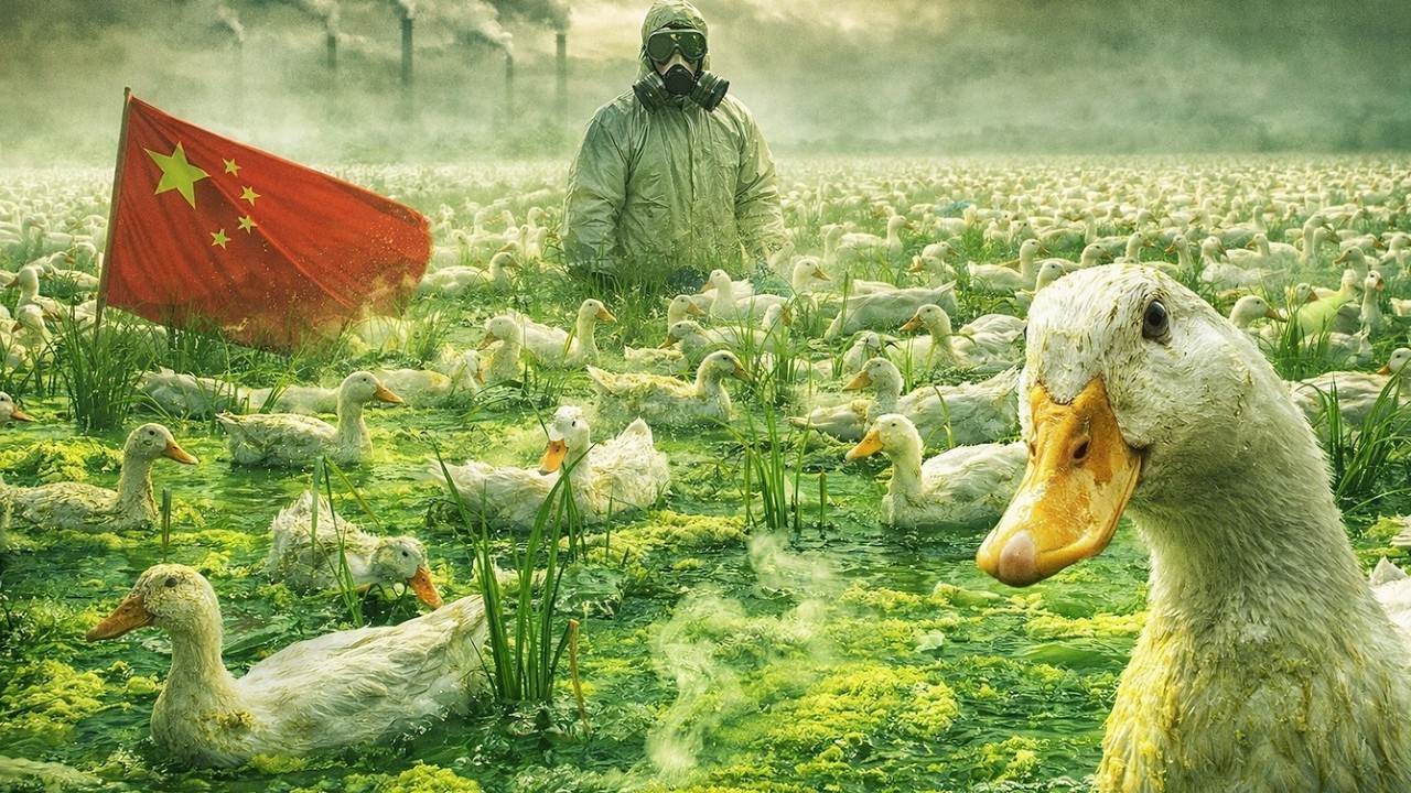 Китай Выпустил Тысячи Уток в Химическое Рисовое Поле! Невероятный Эксперимент