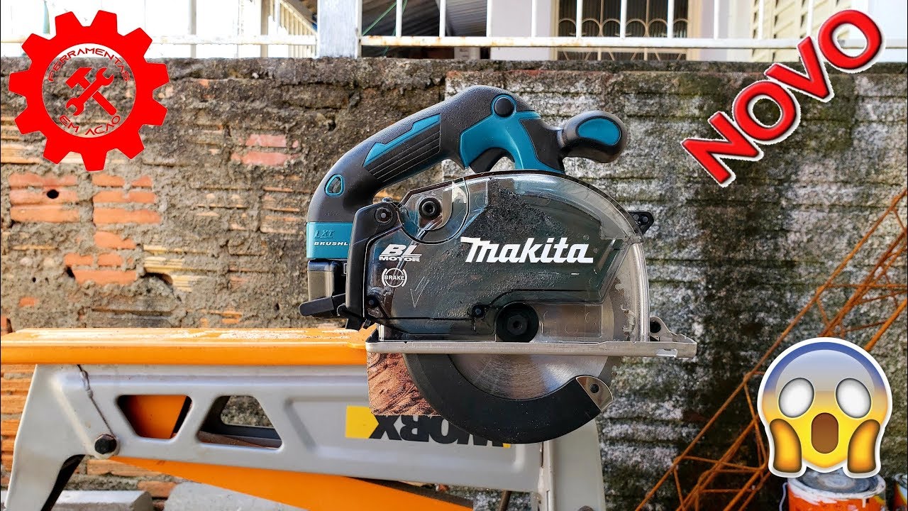 A Nova Serra Da Makita 18v - Cortadora De Metais DCS553