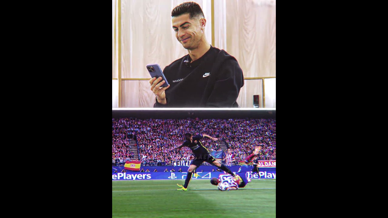 Ronaldo Reacts To Neymar's Skill 🥶🔥