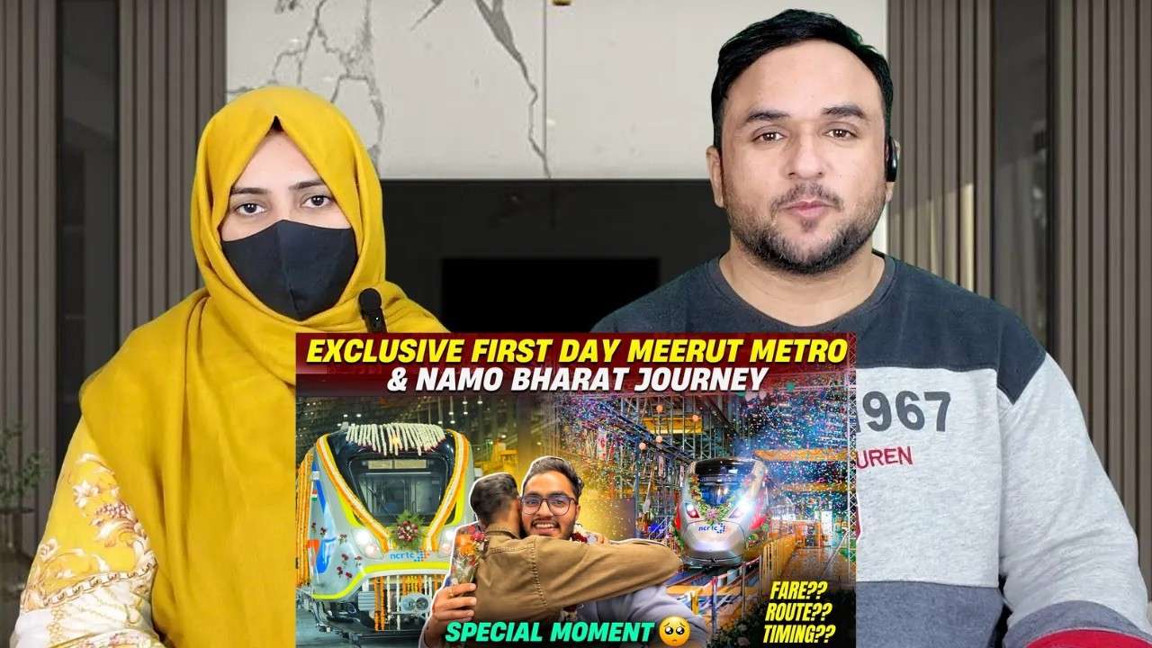 Reaction On First Day Ride in MEERUT Metro & RRTS Namo Bharat Train Details | DELHI to MEERUT RRTS