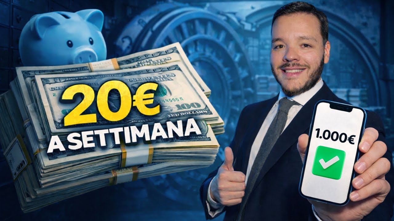 Come fare 1.000€ con 20€ di INVESTIMENTI | Metodo ETF