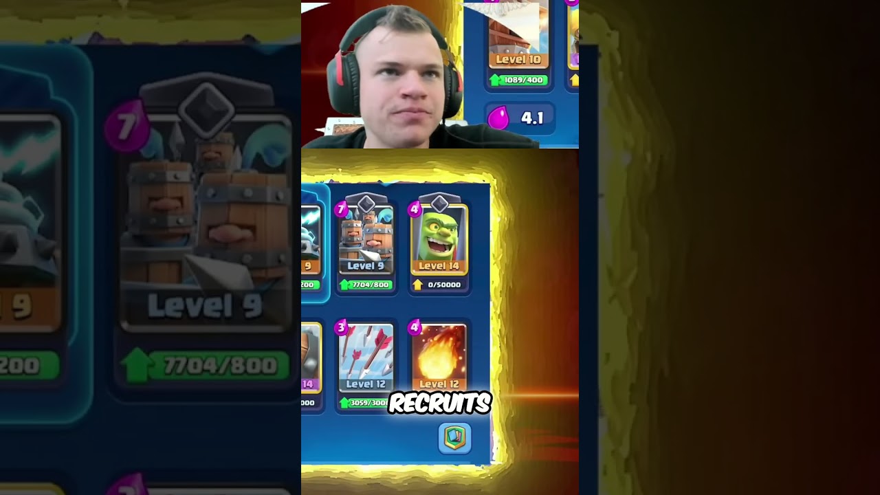 BEST Clash Royale Deck for Arena 10! (Royal Hogs)