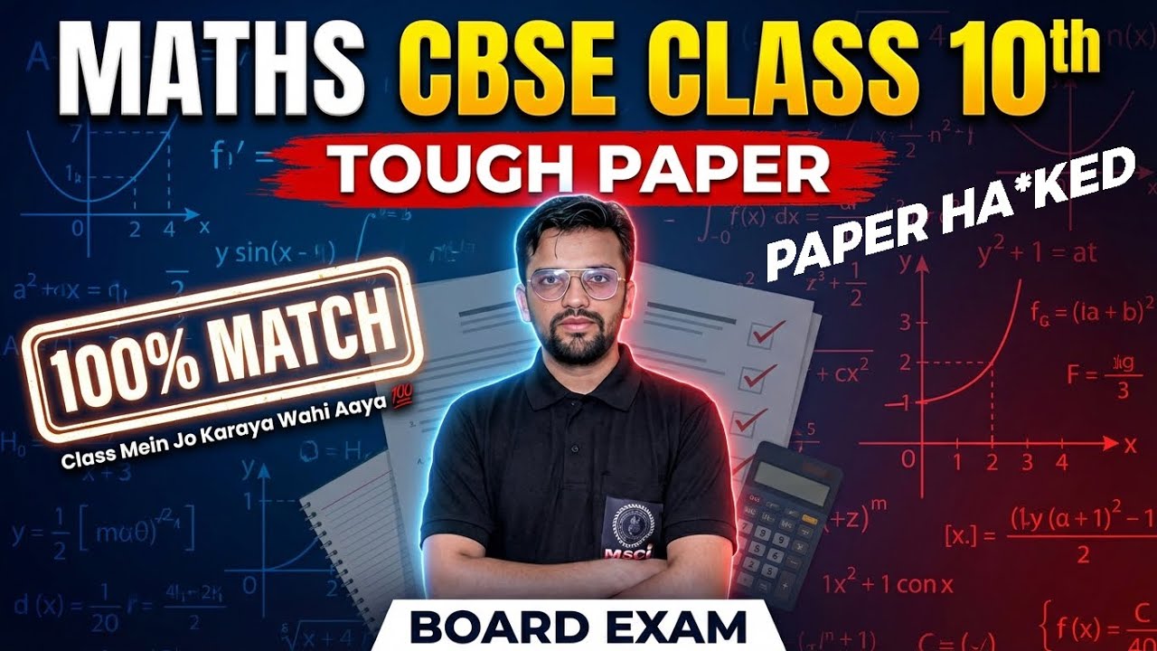 Class 10th CBSE MATHS | BOARDEXAM 2026 | ANSWER KEY | With Paper Analysis 🔥