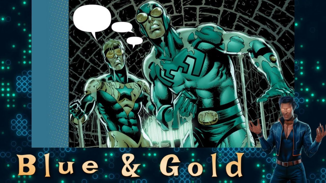 Blue & Gold, DC Comics Buddy Cop Duo.