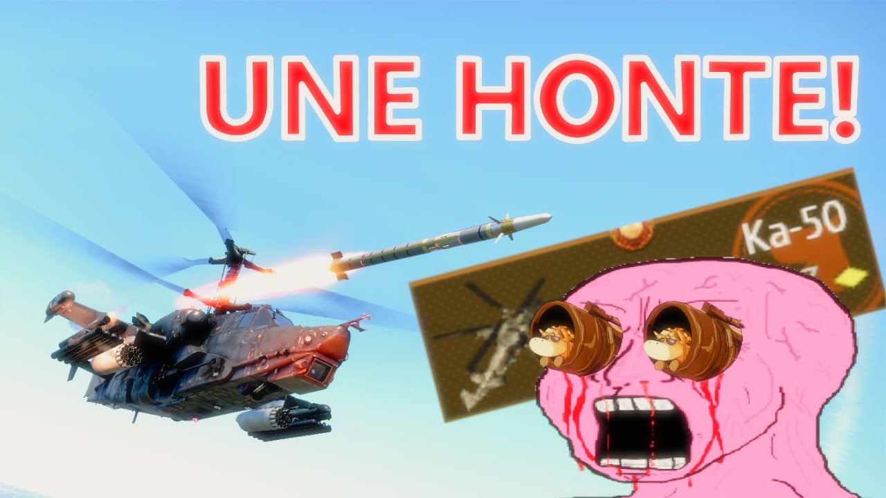 LE KA-50 NE PEUT PLUS DURER! (War Thunder)