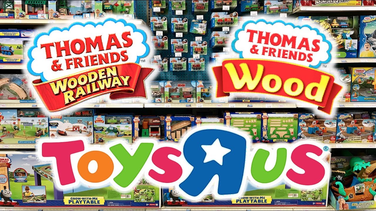 Toys R Us Thomas Wooden Railway to Thomas Wood Transition Vlog (July 2017 - June 2018)