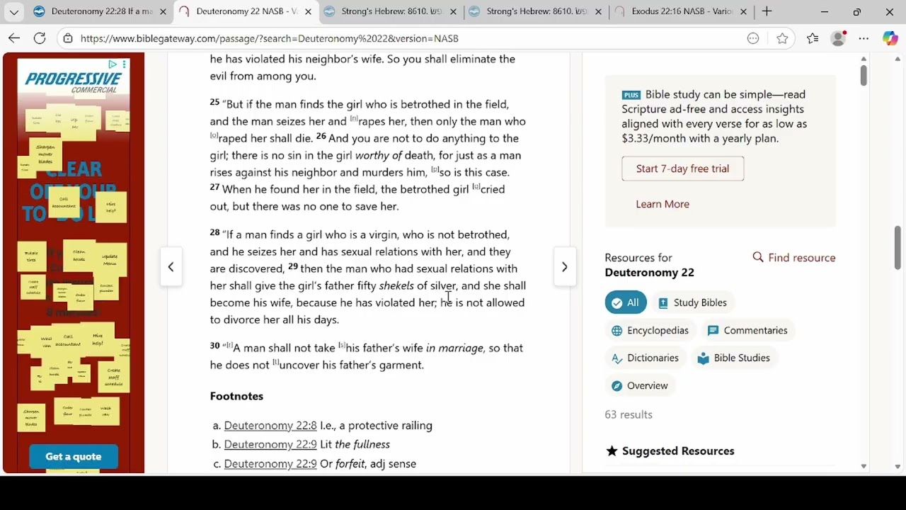What does Deuteronomy 22:28 mean?