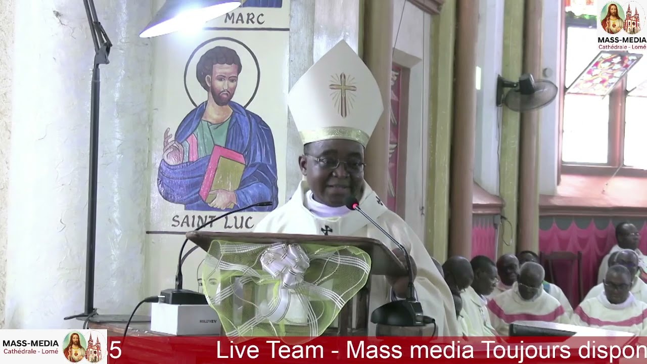 Mgr Anani Nicodème BARRIGAH, Homélie au-cours de la messe d'action de grâce pour ses 60 ans de vie