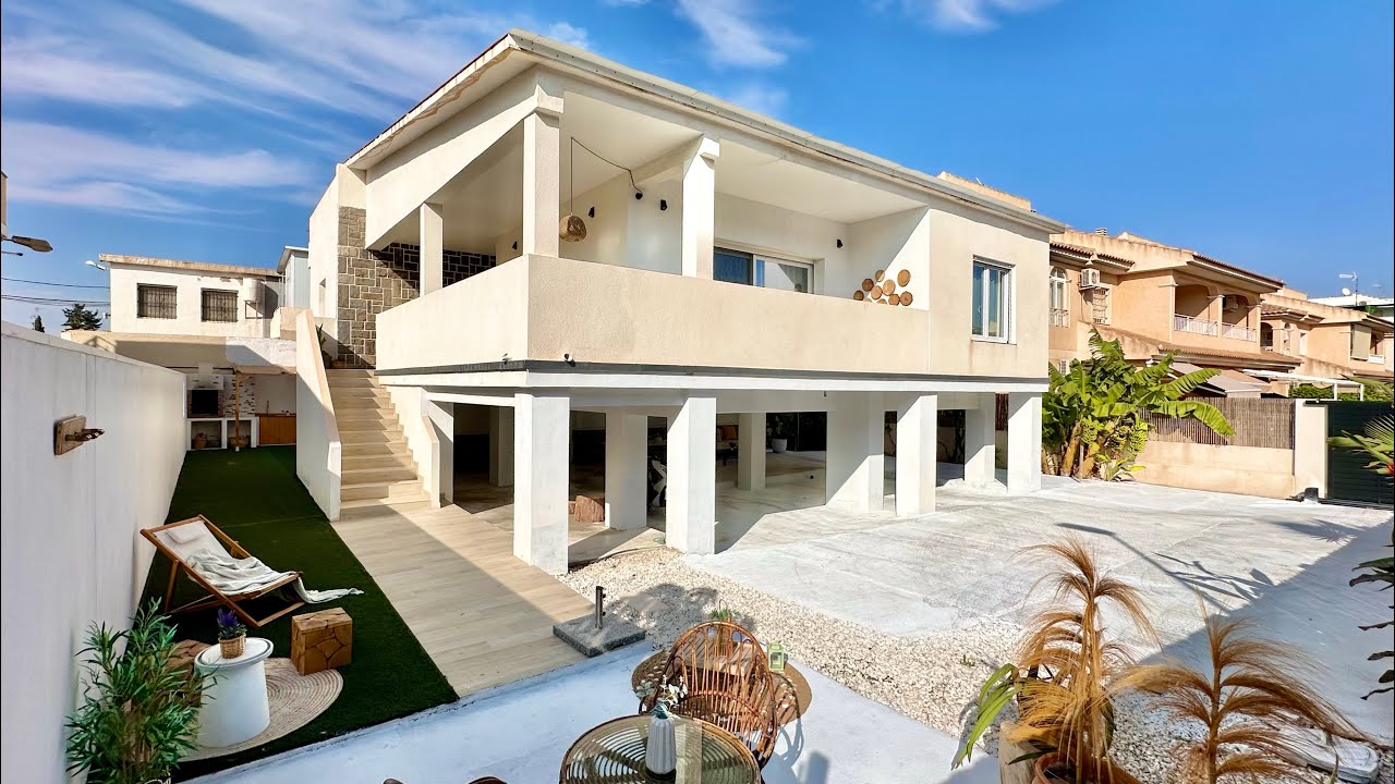 Casa nueva con 400m de parcela en venta en San Pedro del Pinatar