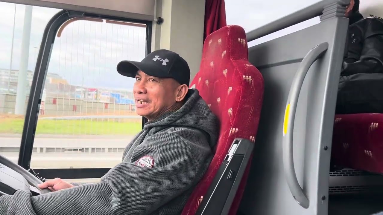 Ireland bus driver nag training muna tayo ng mga new drivers galing malta at Croatia