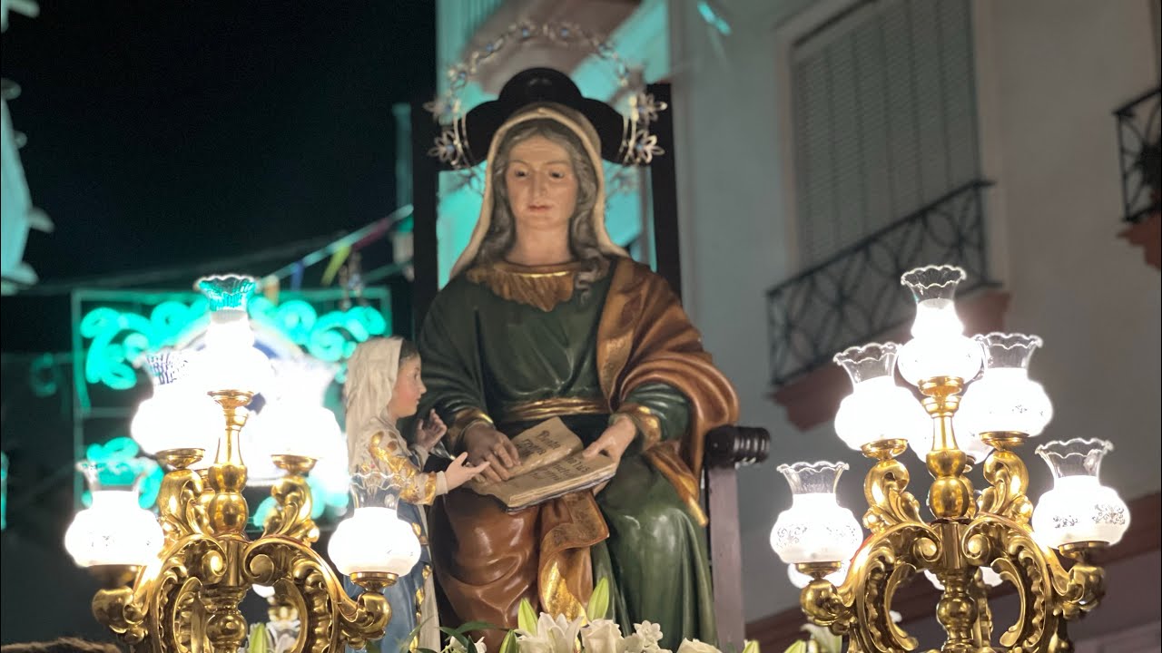 🎥SOLEMNE PROCESIÓN DE NUESTRA PATRONA SANTA ANA / Fiestas de Molvízar 2022