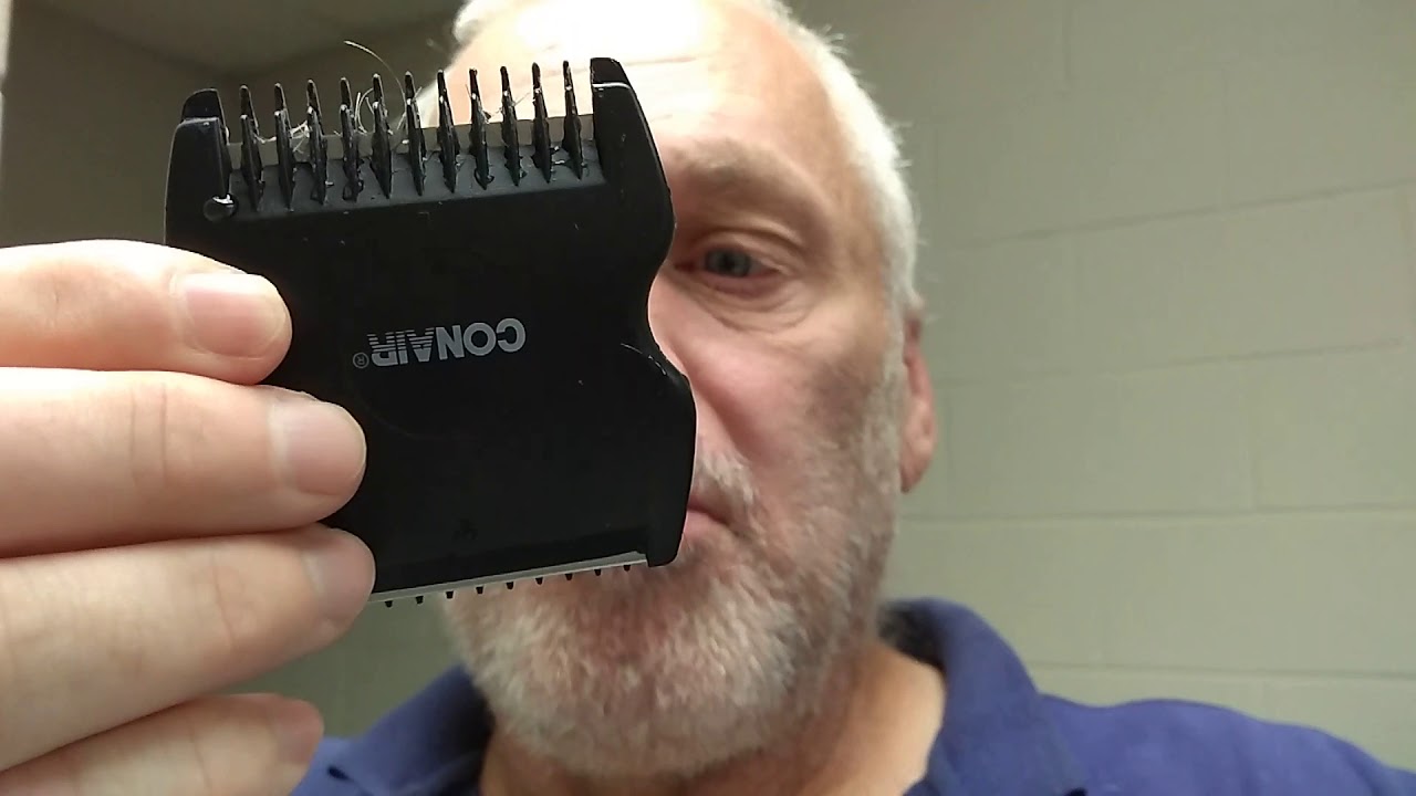 COMB and CUT .. HAIR  TRIMMER  .. Easy , Fast   ( Razor Blades ) ( CONAIR )