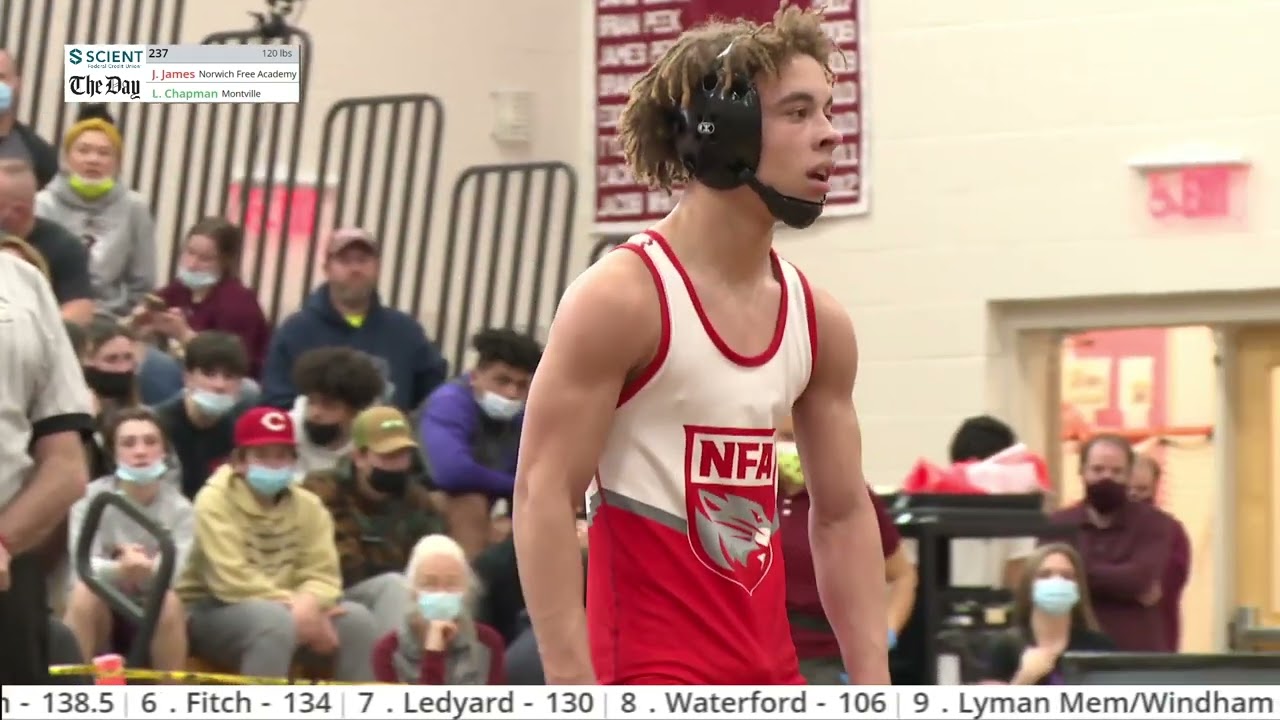 James over Chapman in ECC Wrestling 120-pound final