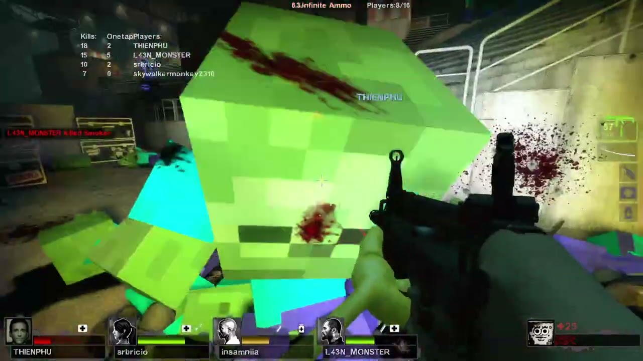 L4D2 8 player  midnight riders mayhem