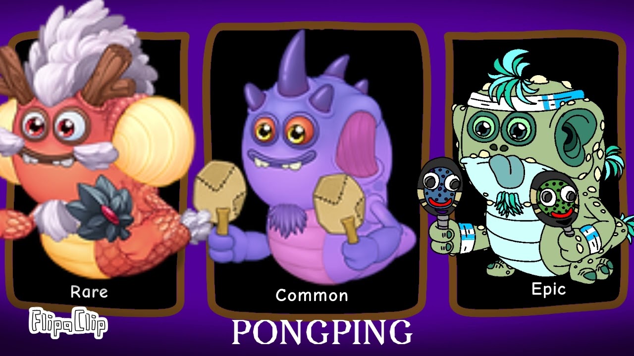 My Singing Monsters - Common/Rare/Epic Slideshow ( + Fanmade Ones) Parts 1-2