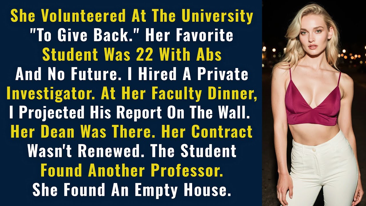 She Volunteered At The University 