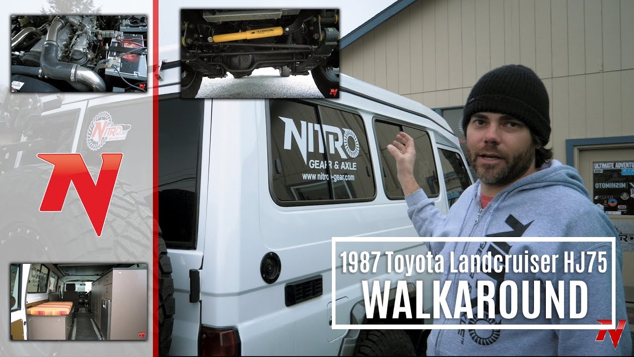 Walkaround: Nitro Gear's 1987 Land Cruiser HJ75 Troopy Trakka Bushman - 