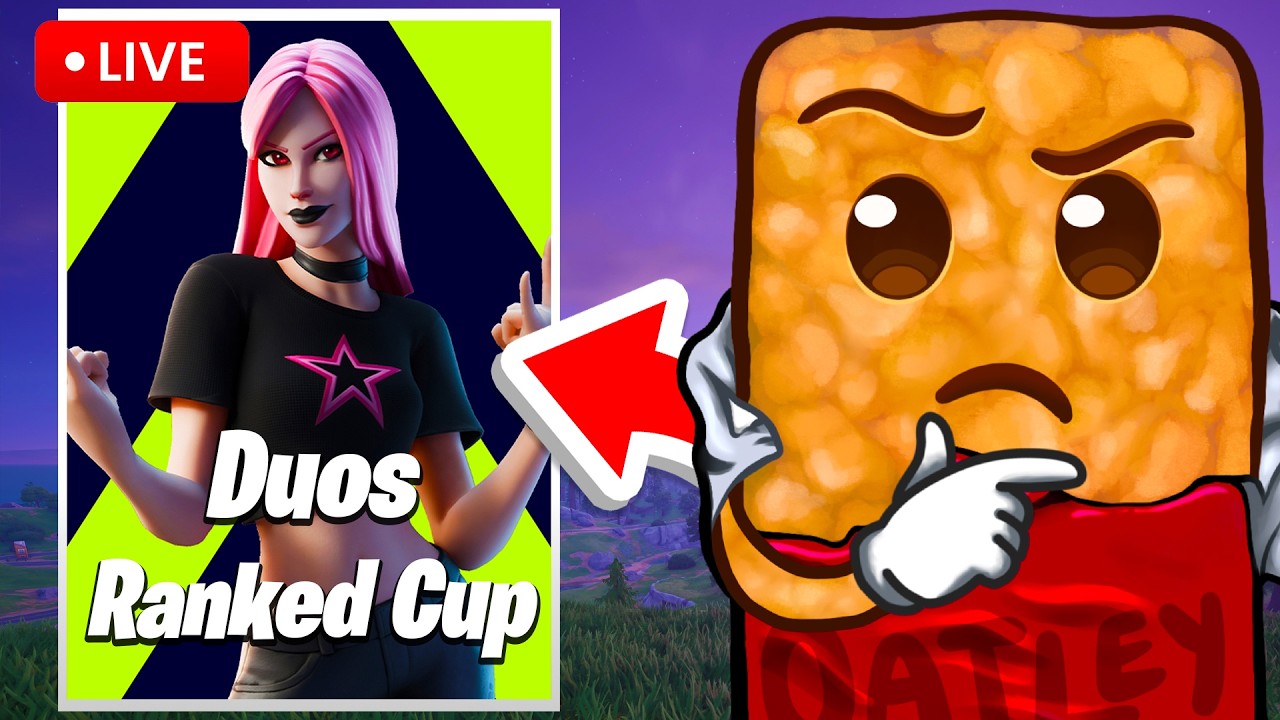 🔴LIVE - DUO RANKED CUP (Fortnite)