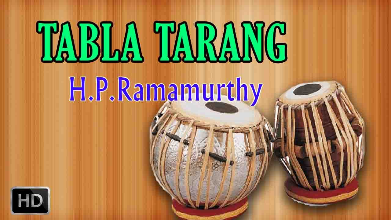 Tabla Tarang - Classical Instrumental - Gat-Madhya - H.P.Ramamurthy