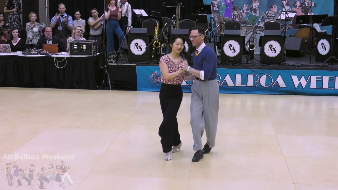 Matt Mitchell and Jenn Lee All Balboa Weekend 2019