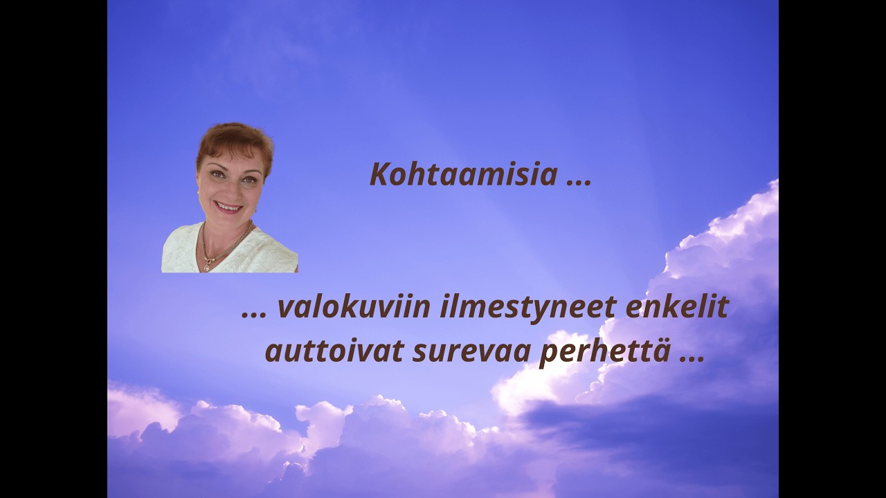 Valokuviin ilmestyneet enkelit auttoivat surevaa perhettä 🪽🩵