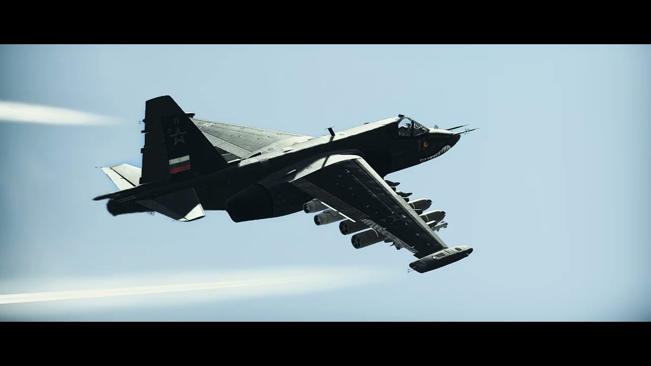 Russian trio(Su-25K/BMP-2M/T-80B) War Thunder. Cinematic gameplay