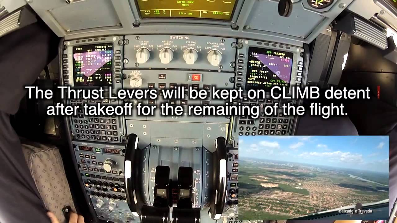DETAILED THRUST LEVERS & A/THR OPERATION ON FLEX TO & LG