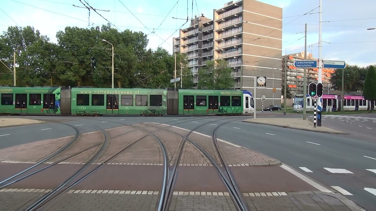 HTM tramlijn 6 Den Haag Leyenburg - Leidschendam Noord | GTL8 3083